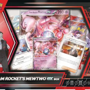 Team Rocket's Mewtwo ex Box – ESPAÑOL