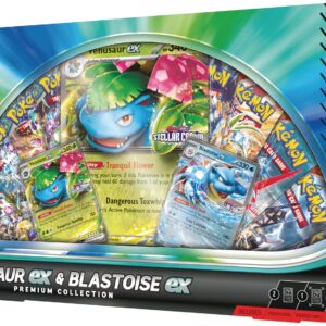 Venusaur ex & Blastoise ex Premium Collection (Exclusive)
