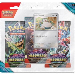 S&V: Twilight Masquerade – 3-Pack Blister (Snorlax)