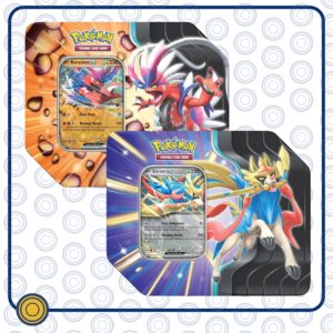 Slashing Legends Tin – Zacian ex / Koraidon ex – (PAR)